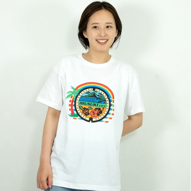 指宿市 マンホールTシャツ | JAPAN UNDERGROUND