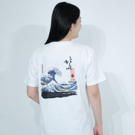 東京都墨田区 マンホールTシャツ（神奈川沖浪裏）