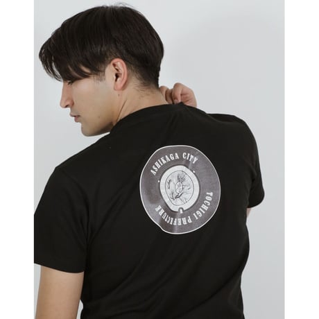 バックプリント 足利市 マンホールTシャツ