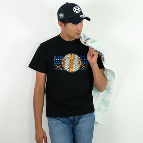 那覇市 マンホールTシャツ（ミンサー）