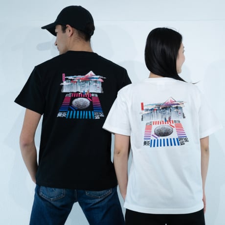 東京都 マンホールTシャツ（渋谷ホワイト）