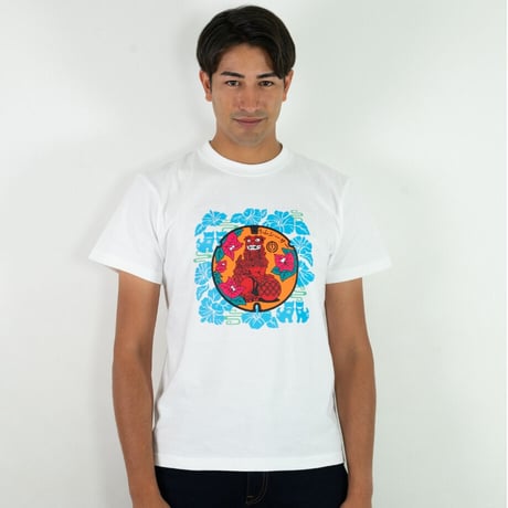 那覇市 マンホールTシャツ（シーサー）