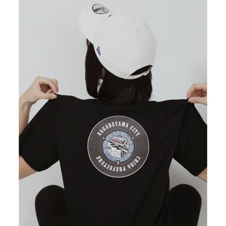 バックプリント 流山市 マンホールTシャツ