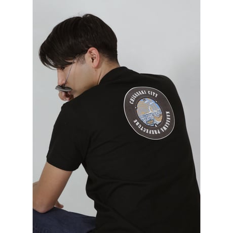 バックプリント 茅ヶ崎市 マンホールTシャツ