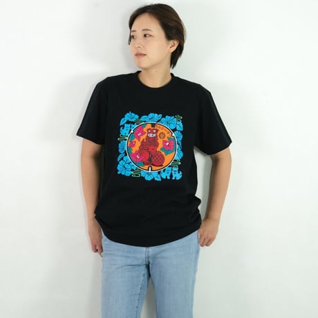 那覇市 マンホールTシャツ（シーサー）