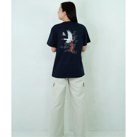 佐渡市 マンホールTシャツ（トキ）