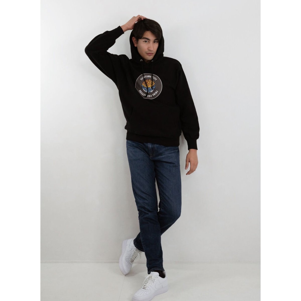 新品 Russeluno Mask Hoodie 8ボールパーカー (6)　Ⓗ 数量限定】館山市 マンホールパーカー（Hoodie） | JAPAN