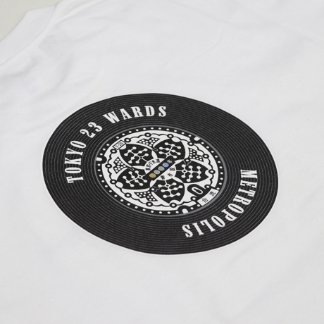 バックプリント 東京都 マンホールTシャツ