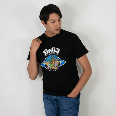 生駒市 マンホールTシャツ（未来都市）