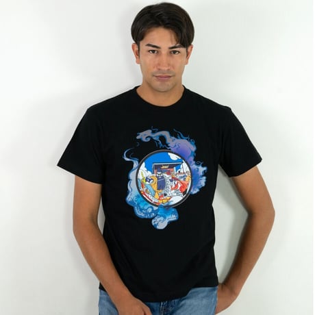 島根県 マンホールTシャツ（石見神楽）