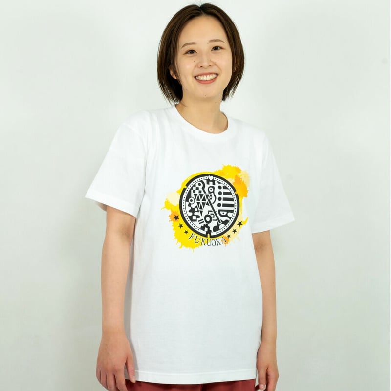 福岡市 マンホールTシャツ | JAPAN UNDERGROUND 福岡市 マンホールTシャツ | JAPAN UNDERGROUND