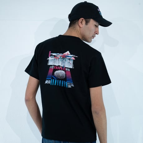 東京都 マンホールTシャツ（渋谷ブラック）