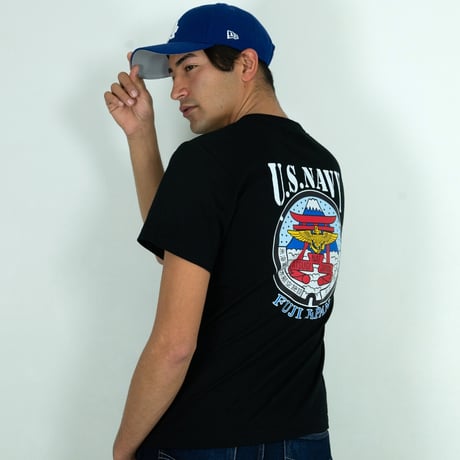 海上自衛隊×アメリカ海軍『厚木基地』マンホールTシャツ