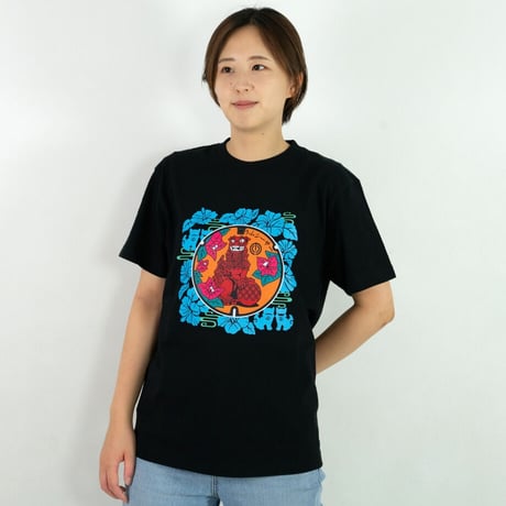 那覇市 マンホールTシャツ（シーサー）