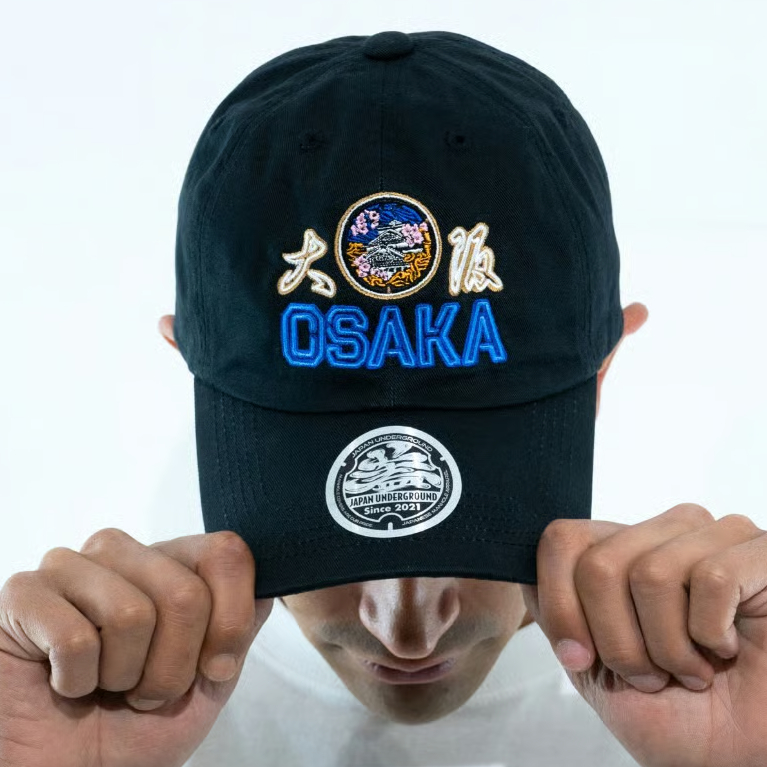 大阪市 マンホール刺繍キャップ | JAPAN UNDERGROUND