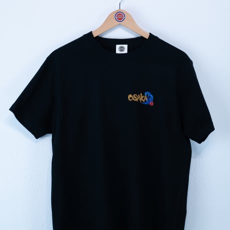 大阪市 マンホールTシャツ（ブラック）