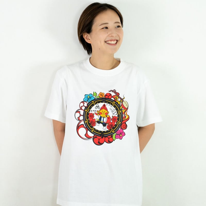 沖縄市 マンホールTシャツ（エイ坊） | JAPAN UNDERGROUND