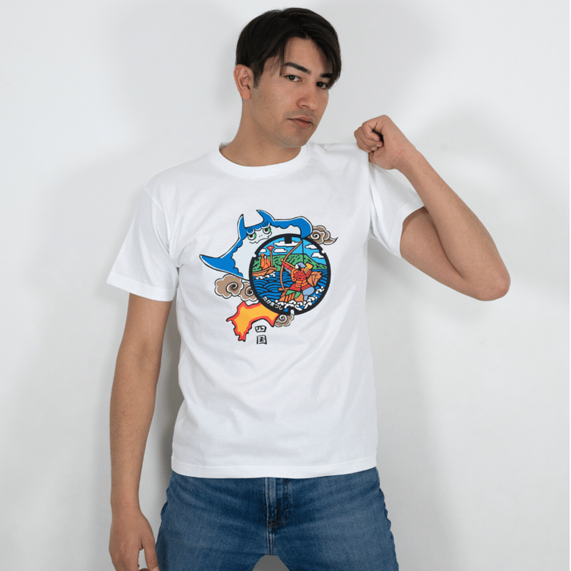 高松市 マンホールTシャツ | JAPAN UNDERGROUND 高松市 マンホールTシャツ | JAPAN UNDERGROUND