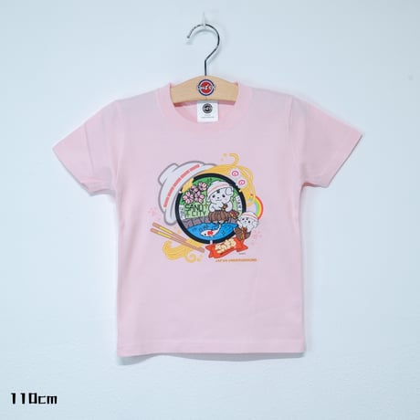 佐野市 マンホールTシャツ（さのまる）キッズサイズ