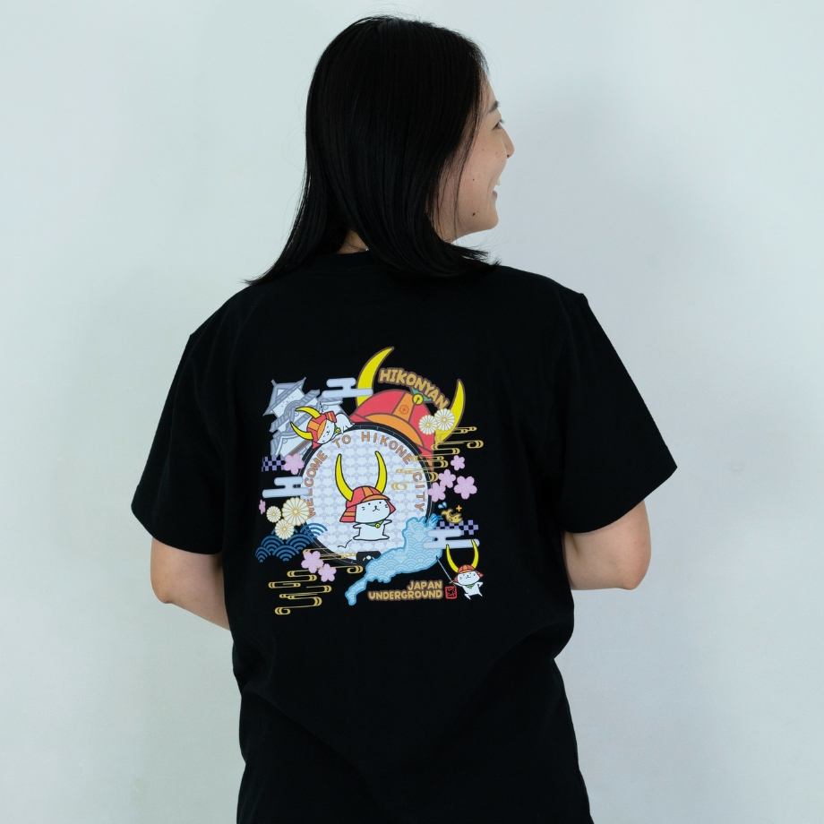 彦根市 マンホールTシャツ（ひこにゃん） | JAPAN UNDERGROUND