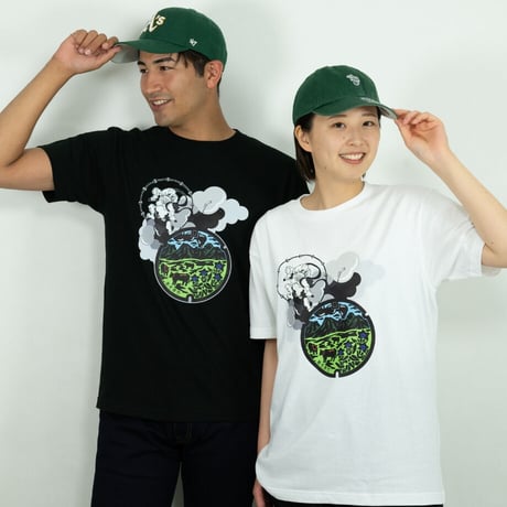 阿蘇市 マンホールTシャツ