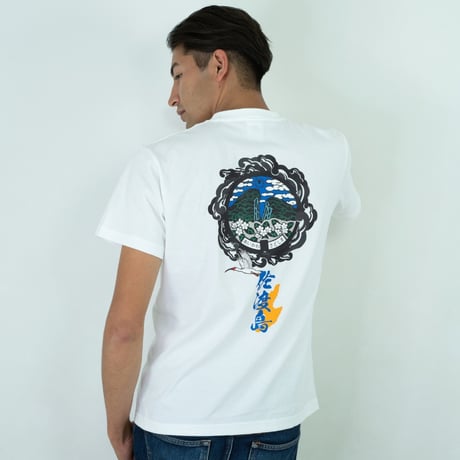 佐渡市 マンホールTシャツ（佐渡金山）