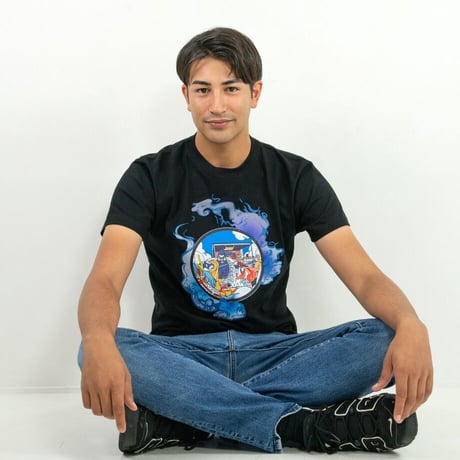 島根県 マンホールTシャツ（石見神楽）