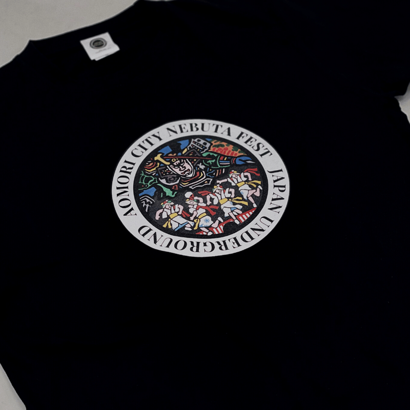 ミュージシャン message bottle T-shirt AOMORI edit. message bottle T-shirt AOMORI edit.