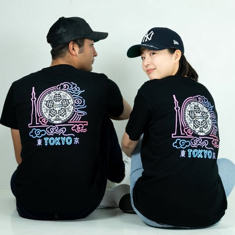 東京都 マンホールTシャツ（ネオン）