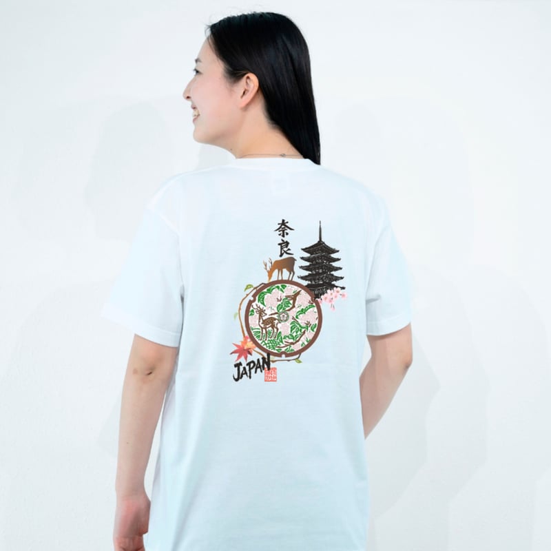 奈良市 マンホールTシャツ | JAPAN UNDERGROUND