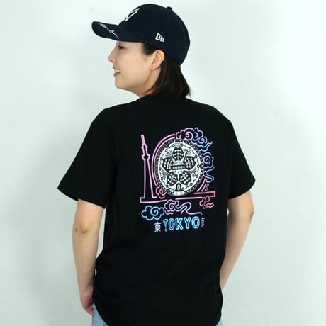 東京都 マンホールTシャツ（ネオン）
