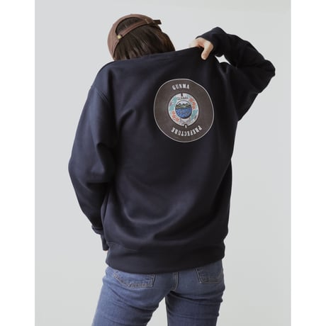 【数量限定】バックプリント 群馬県 マンホールトレーナー（Sweatshirt）
