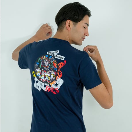 青森市 マンホールTシャツ（佞武多と跳人）