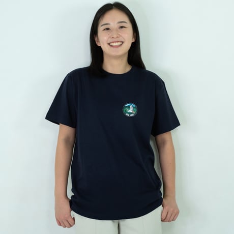 佐渡市 マンホールTシャツ（トキ）