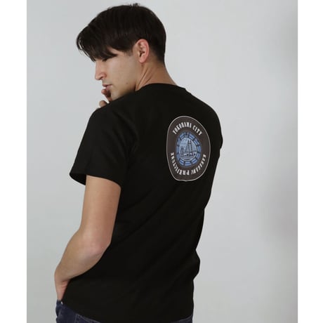 バックプリント 横浜市 マンホールTシャツ