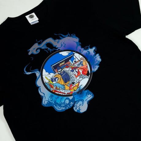 島根県 マンホールTシャツ（石見神楽）