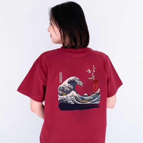 東京都墨田区 マンホールTシャツ（神奈川沖浪裏）