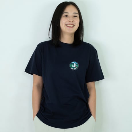 佐渡市 マンホールTシャツ（トキ）