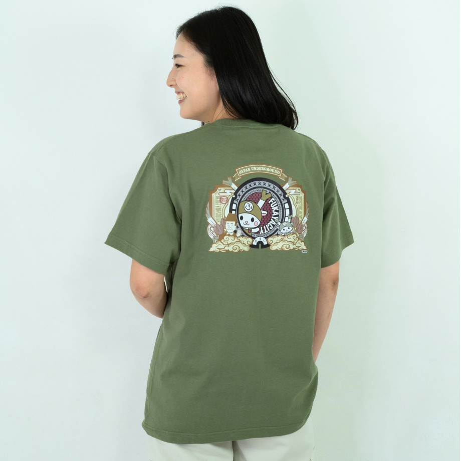 深谷市 マンホールTシャツ（ふっかちゃん） | JAPAN UNDERGROUND