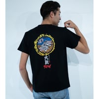 大阪市 マンホールTシャツ（ブラック）