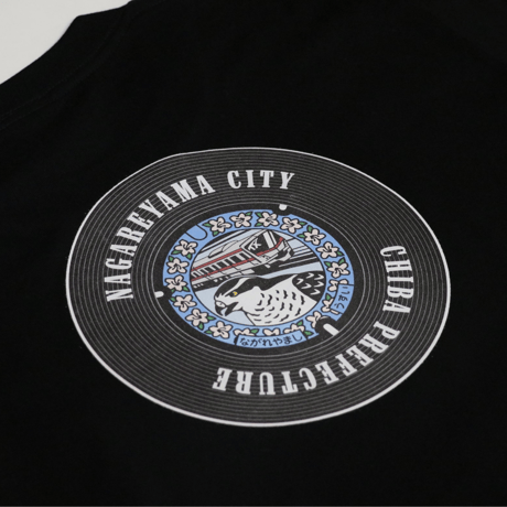 バックプリント 流山市 マンホールTシャツ
