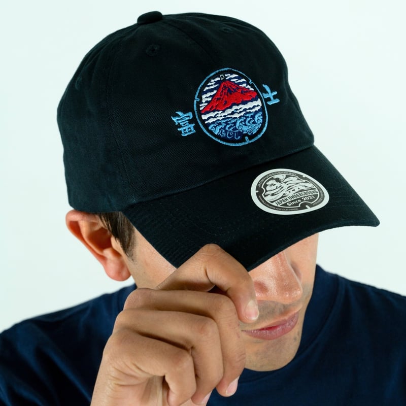 富士市 マンホール刺繍キャップ | JAPAN UNDERGROUND 富士市 マンホール刺繍キャップ | JAPAN UNDERGROUND