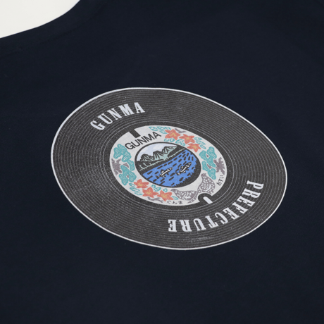 【数量限定】バックプリント 群馬県 マンホールトレーナー（Sweatshirt）