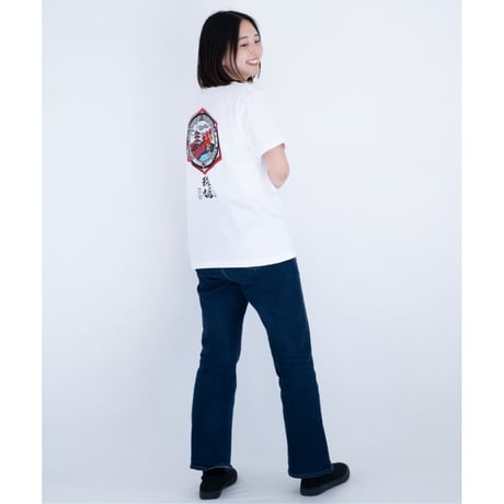 斑鳩町 マンホールTシャツ（三重塔）