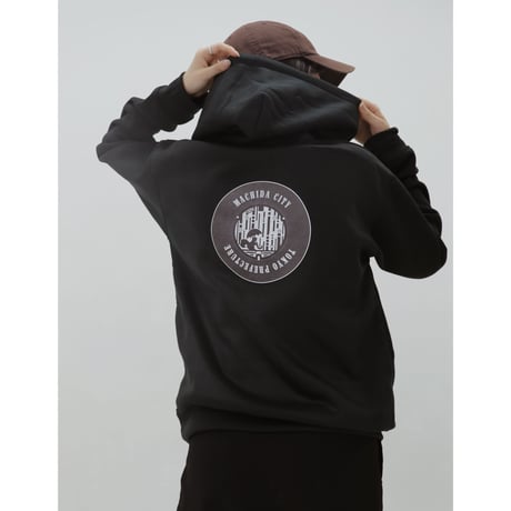 【数量限定】バックプリント 町田市 マンホールパーカー（Hoodie）
