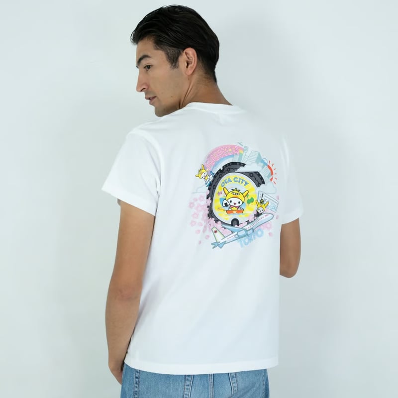 東京都大田区 マンホールTシャツ（はねぴょん） | JAPAN UNDERGROUND