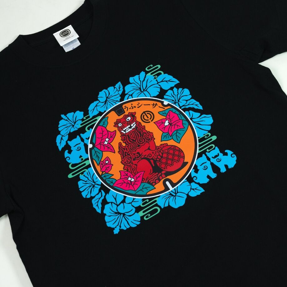 シーサー祭り　あうん　TシャツMサイズ オリオンビール×ちいかわ シーサーのおみやげやさん Tシャツ