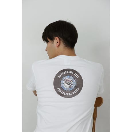 バックプリント 流山市 マンホールTシャツ