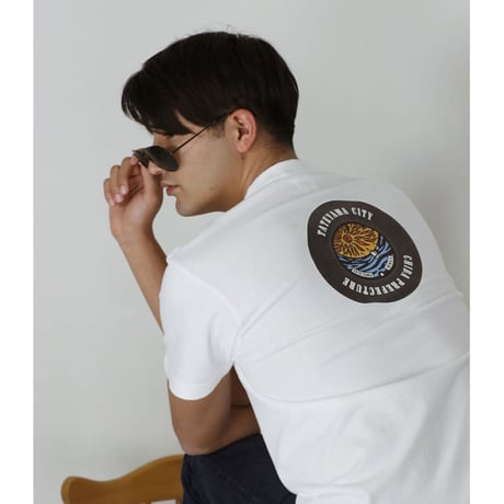 バックプリント 館山市 マンホールTシャツ