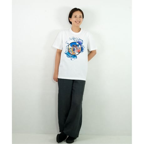 島根県 マンホールTシャツ（石見神楽）